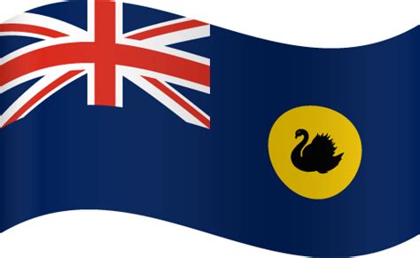 Printable Flags of Western Australia | Vector World Flags