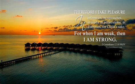 2 Corinthians 12:10 Desktop Wallpapers | Bible Verse Wallpapers