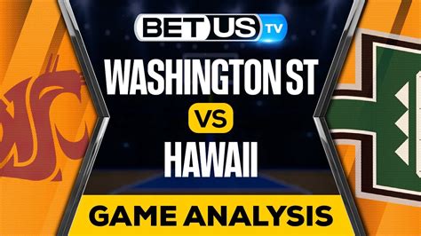 Washington St vs Hawaii: Preview & Picks 12/23/2022