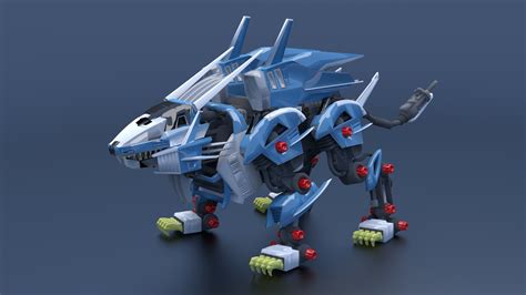 Zoids Liger Zero Jager by JeFF3Dee on DeviantArt