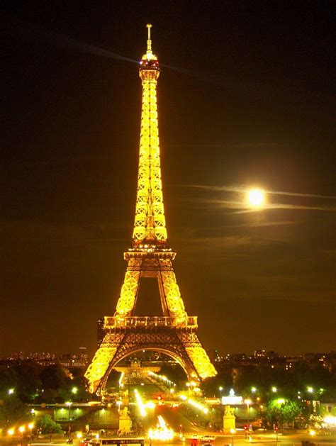 Eiffel Tower At Night Wallpapers - Wallpaper Cave