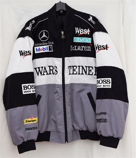 Mercedes Benz McLaren Sponsor Coat Jacket Lge, F1 Motor Sport Formula ...