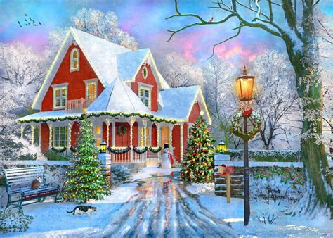 Wooden Jigsaw Puzzle 250 Piece Home for the Holidays - Etsy