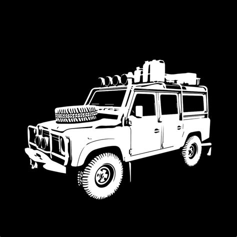 Land Rover Defender Vector at Vectorified.com | Collection of Land ...