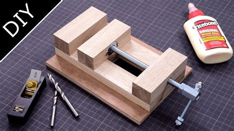 Making a Wooden Vise - Drill Press Vise | Drill press vise, Drill press ...