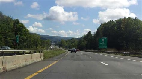 Massachusetts Turnpike (Interstate 90 Exits 1 to 2) eastbound - YouTube