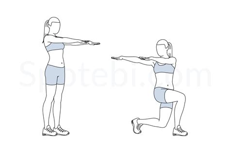 Lunge Twist | Illustrated Exercise Guide