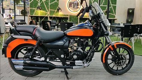 #BajajAvenger Bajaj Avenger modified|Bike Modification|into Harley davidson|MotoMahal (2019 ...