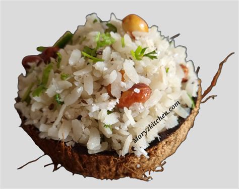 COCONUT POHA RECIPE - Mary's Kitchen