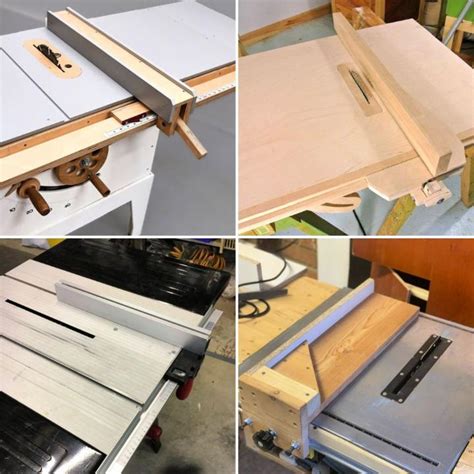 15 Homemade DIY Table Saw Fence Plans Free - Blitsy