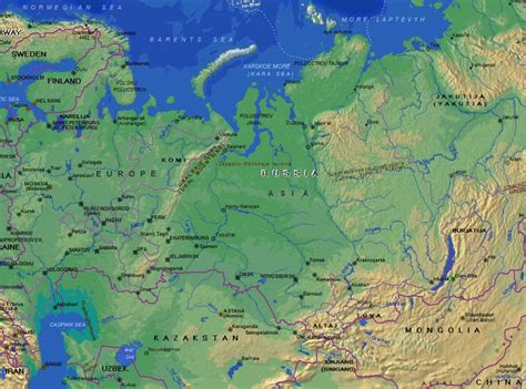 Ural mountains on world map Images | One World | Pinterest | Map, Mountains and Ural mountains