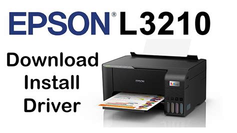 How to Download and Install Driver on Epson L3210 Without CD - YouTube