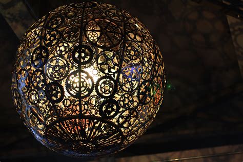 Creative Visual Art | Chandeliers Made from Recycled Bike Parts