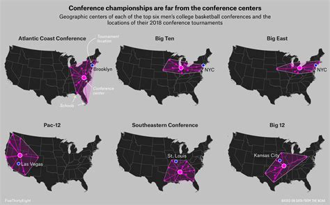 Big 12 Conference Map