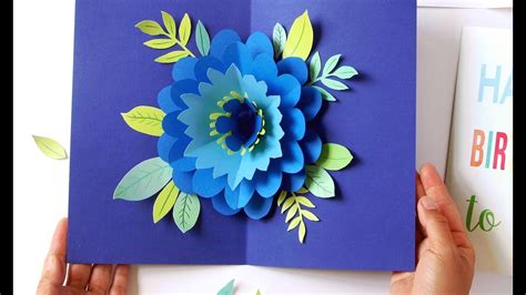The Best Pop Up Flower Card For Mother's Day References – ILULISSATICEFJORD.COM