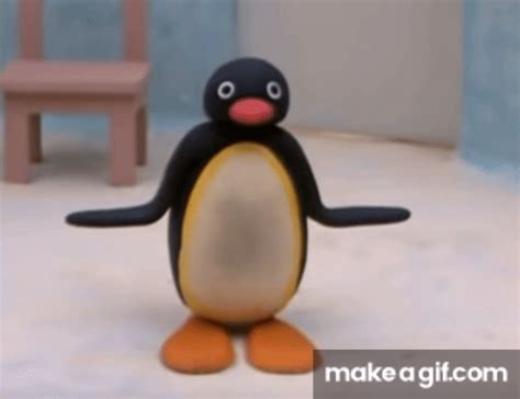 Pingu Dance on Make a GIF