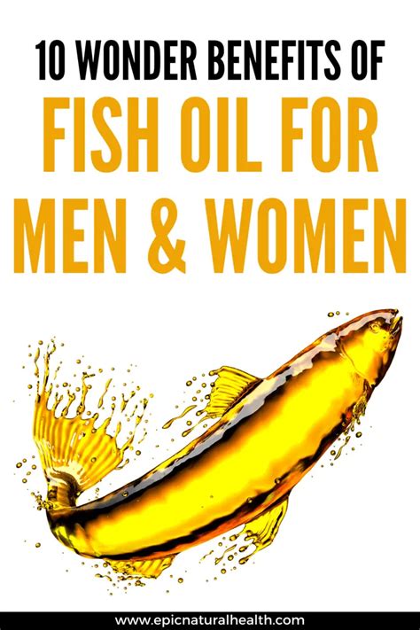 10 Wonder Benefits of Fish Oil for Men & Women including Skin Care ...