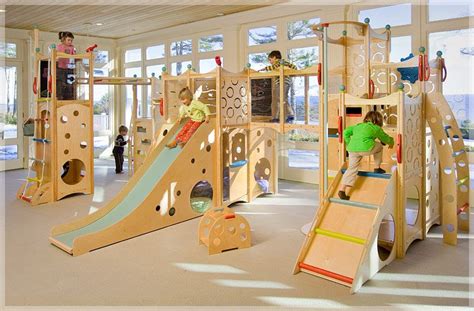 Indoor & Outdoor Playgrounds by CedarWorks | Indoor playset, Kids ...