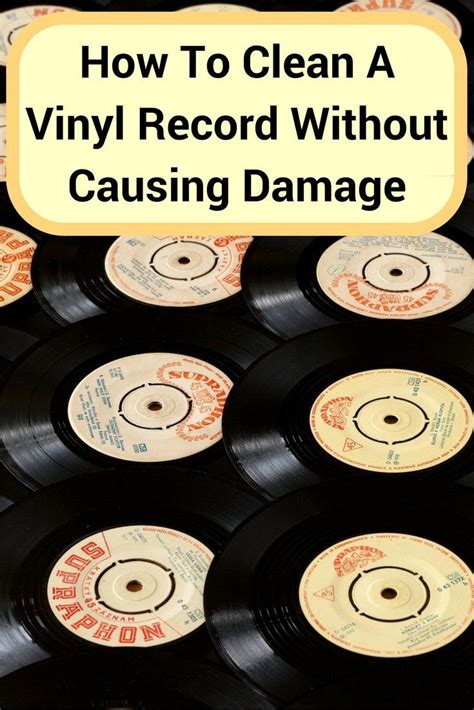 How To Clean Vinyl Records Without Damaging Them | Top Record Players | Clean vinyl records ...