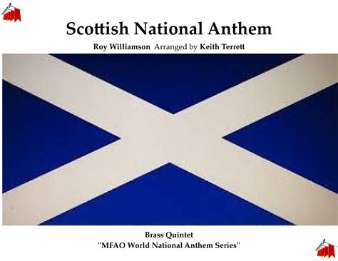 Scottish National Anthem for Brass Quintet Sheet Music | Roy Williamson ...