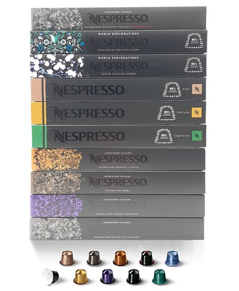 Nespresso Capsules (Pack of 100)- Buy Online in Lebanon at Desertcart - 47992499.