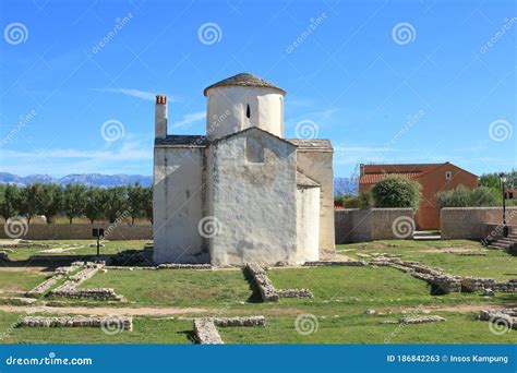 Smallest Cathedral in the World, Nin, Croatia Stock Image - Image of royal, town: 186842263