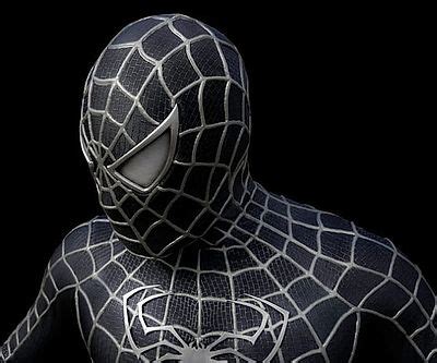 Black Spider-Man Symbiote Suit