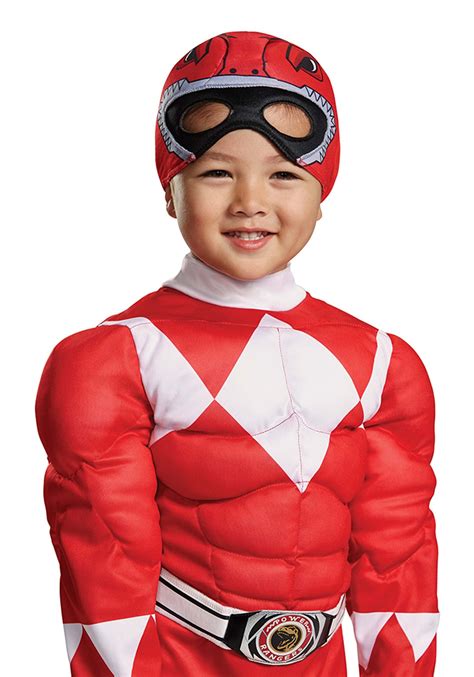 Power Rangers Red Ranger Muscle Toddler Costume