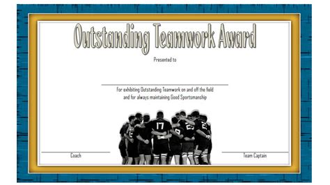 Unique Free Teamwork Certificate Templates 10 Team Awards – Amazing Certificate Template Ideas