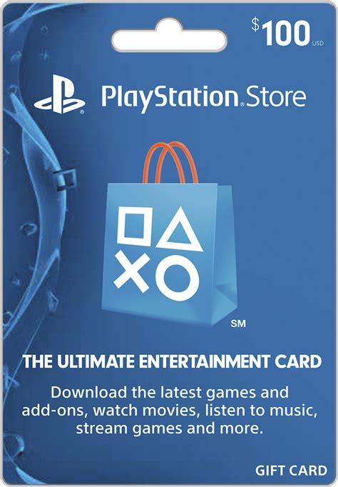 Sony PlayStation Store $100 Gift Card PSN - $100 - Best Buy