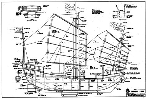 Chinese Junk Ship Drawing Sketch Coloring Page