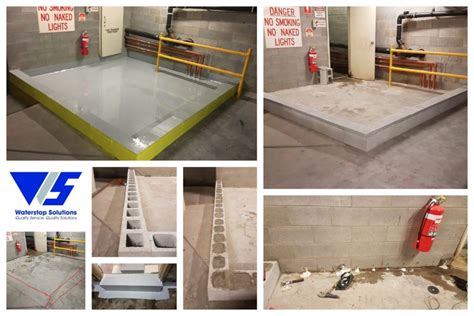 Installation of bund wall - spill containment system - Waterstop Solutions