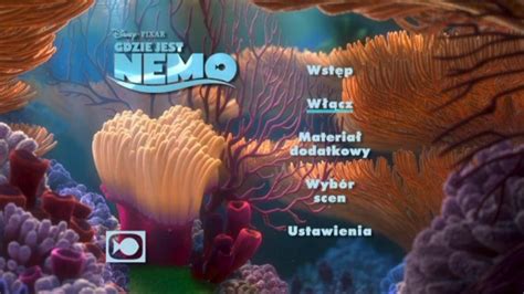 Gdzie Jest Nemo (Finding Nemo) Disc 1 DVD Menu - YouTube