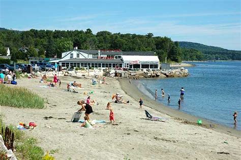 lincolnville beach maine...with the Whale's Tooth Pub in the background-great pub ...