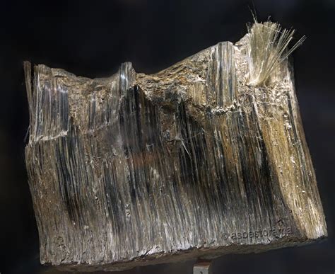 Amosite Asbestos Ore Mineral Specimen | Asbestiform variety … | Flickr