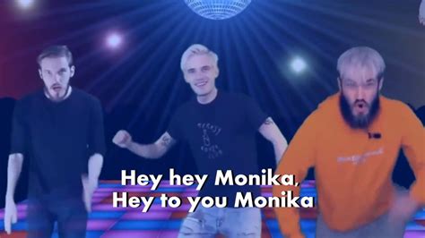 PewDiePie - Hej Monika (English Lyrics) ft. Party In Backyard - YouTube