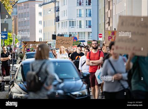 Munich, Germany. 15th Sep, 2023. Fridays for Future protested on their 13th Global Climate ...