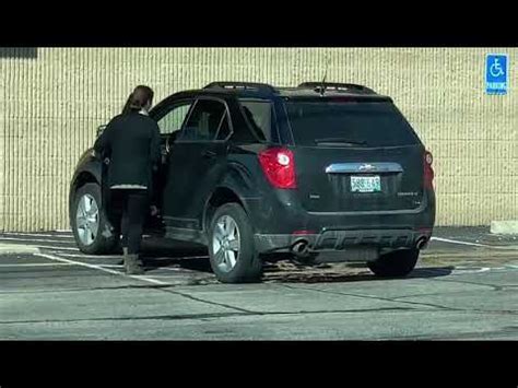 Handicap parking spot abuse - YouTube