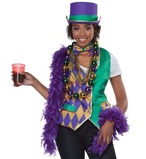 Mardi Gras Vest Women's Costume Kit #Halloween #CostumesforWomen # ...