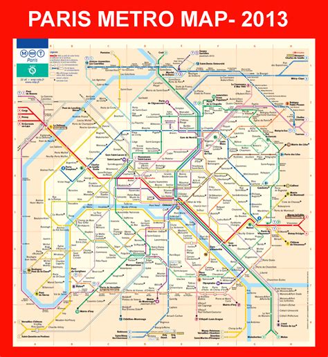 Paris metro map | * D e s t i n a t i o n s * | Pinterest