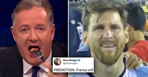 'Mbappe will score twice, Messi will cry': Piers Morgan makes World Cup ...