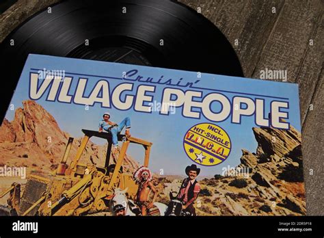 Village people band album hi-res stock photography and images - Alamy