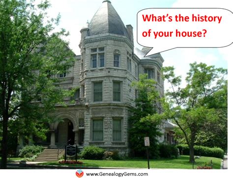 Discover Your House History: “If These Walls Could Speak” - Genealogy Gems