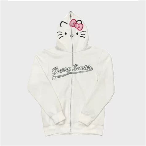 Starry Sonder Hello Kitty Hoodie | JacketsLand