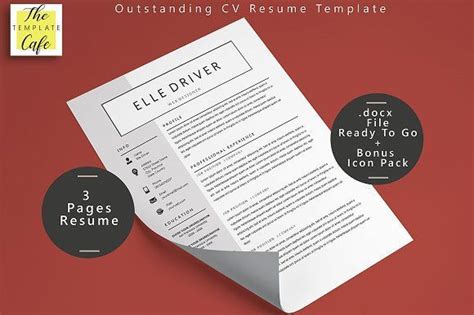 Simple Elegant Word Resume Template