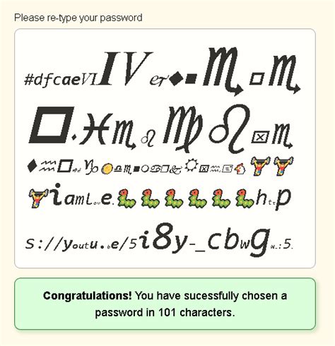 The Password Game Victory Screen | The Password Game | Know Your Meme