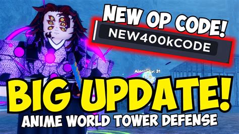 Details 88+ anime world tower defense code latest - in.duhocakina