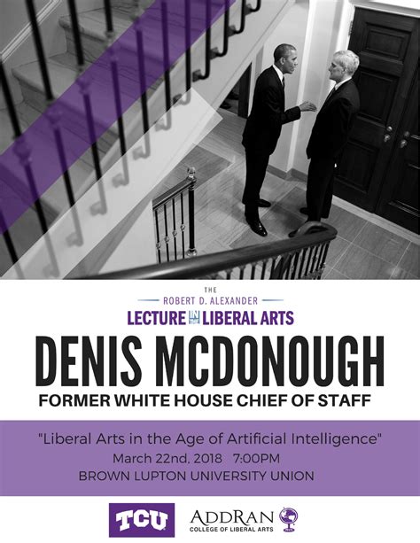 What2Do@TCU | Denis McDonough: Former White House Chief of Staff