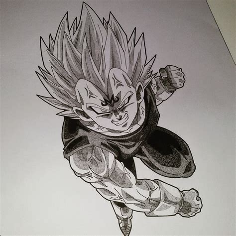 Vegeta Drawing at PaintingValley.com | Explore collection of Vegeta Drawing