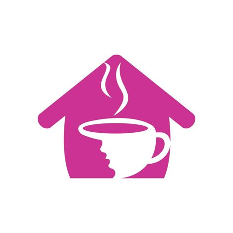 Coffee cup with women face logo vector. Coffee shop logo design. 11167357 Vector Art at Vecteezy